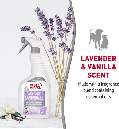 Using Natures Miracle spray on pet bedding and fabric