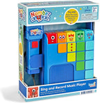 Hand2mind Numberblocks sing and record music player front view interactive karaoke toy.