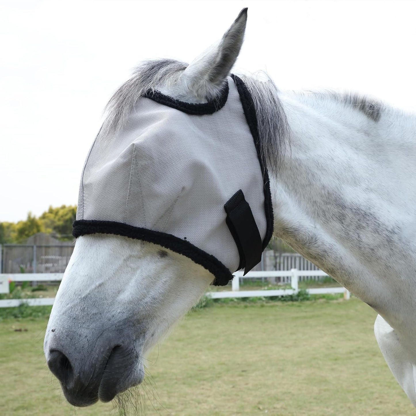 Leaforest full size horse fly mask packaging