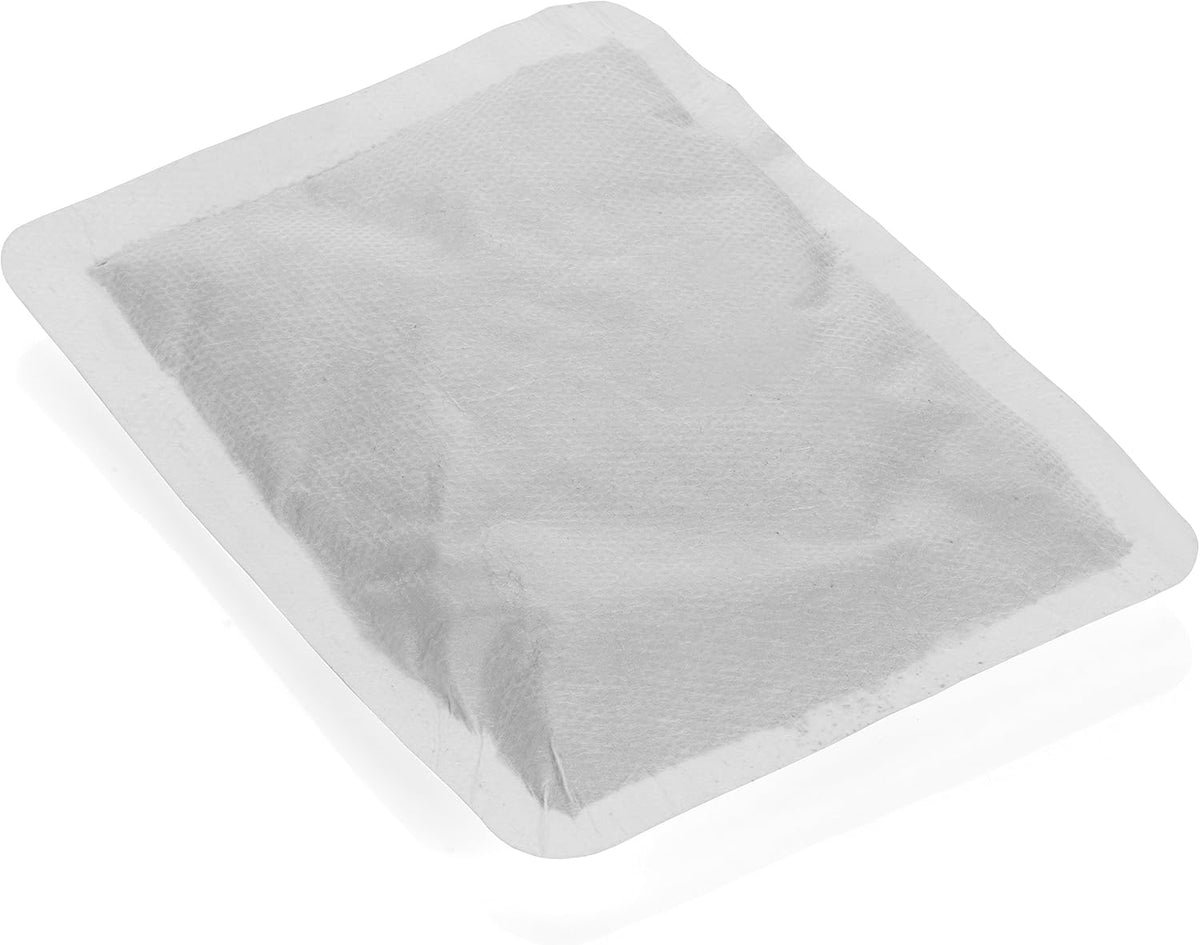 Twelve pack puppy heat replacement pads showing twenty four hour warmth duration