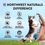 Northwest Naturals raw rewards pet snacks packaging side angle