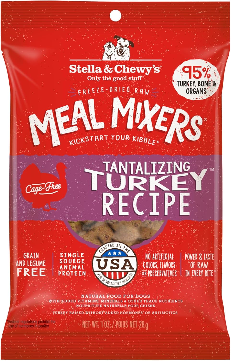 Stella & Chewy's Freeze-Dried Raw Beef Meal Mixers- Dog Food Topper and Mixer - Made with 95% Grass-Fed Beef, Organs & Bone - Perfect for Picky Eaters - Grain-Free - 1 oz - Image 12