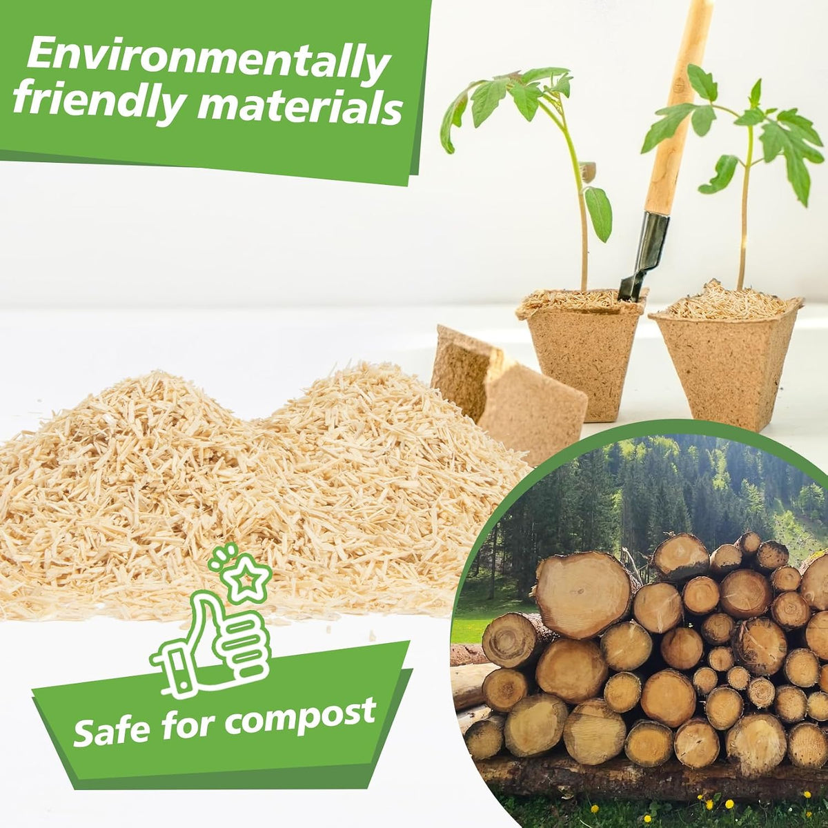 Compressed packaging view of Sukh pet bedding for small animals