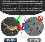 Cut-to-fit PVC reptile carpet substrate for enclosures