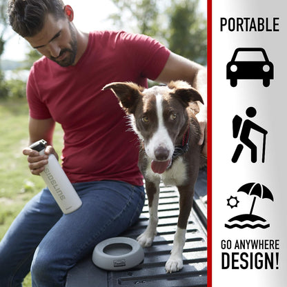 Franklin Pet Supply Co no splash water bowl for car travel
