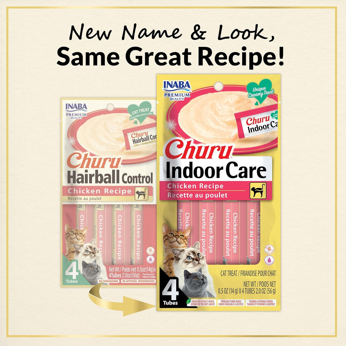 Cat eating Inaba Churu creamy puree treat from tube