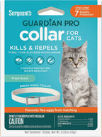 Sergeant's Guardian Pro cat collar packaging details