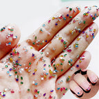 Belleboost colorful rhinestones nail art charms front view