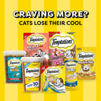 Temptations Cat Treats, Classic Crunchy and Soft Cat Treats, Blissful Catnip Flavor, Catnip Treats, 16 oz. Tub - Image 13