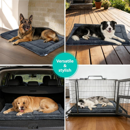 Side profile of Zakapaws chew proof crate pad