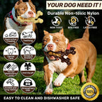 Paw-friendly grip design of Sihrmiu dog chew toy
