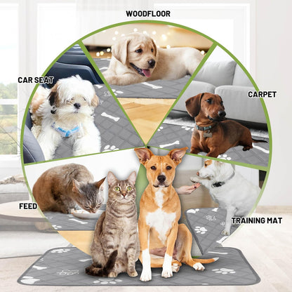 Close up of absorbent fabric on PatiencET dog potty mats