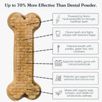 Arterra premium pet oral care chews with prebiotics for gut health