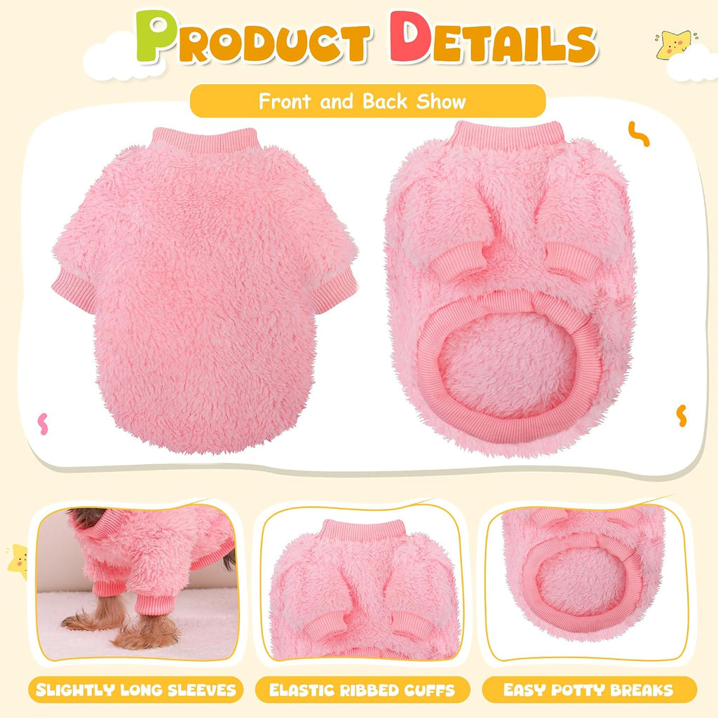Sleeveless elastic underbelly design of puppy winter warm clothes