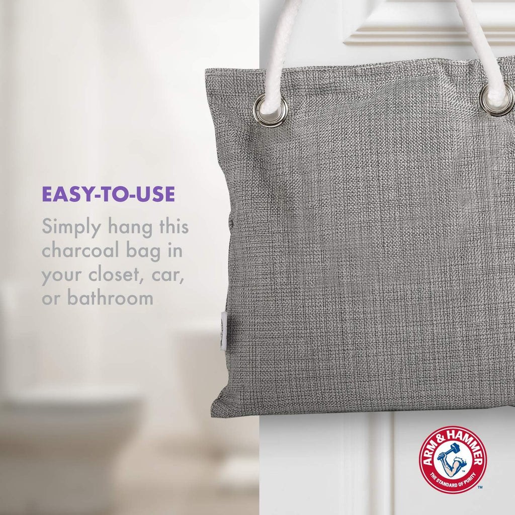Arm & Hammer for Pets Air Care Calming Bamboo Charcoal Air Purifying Bag, Lavender Vanilla Scent, Baking Soda Enhanced Pet Odor Absorber, Natural Odor Eliminator, 17.6 Oz - Image 9