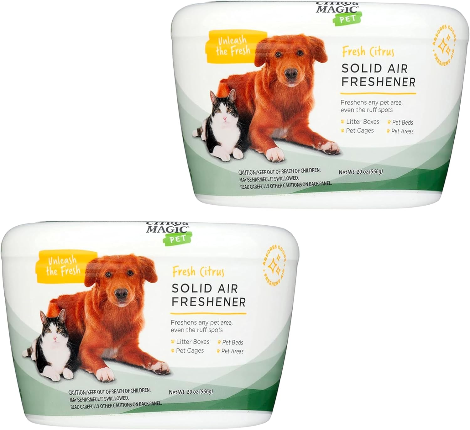 Citrus Magic Pet Odor Absorbing Solid Air Freshener for Home, Air Purifier, Fresh Citrus, Must have Pet Supplies, 8 Oz (Pack of 3) - Image 10