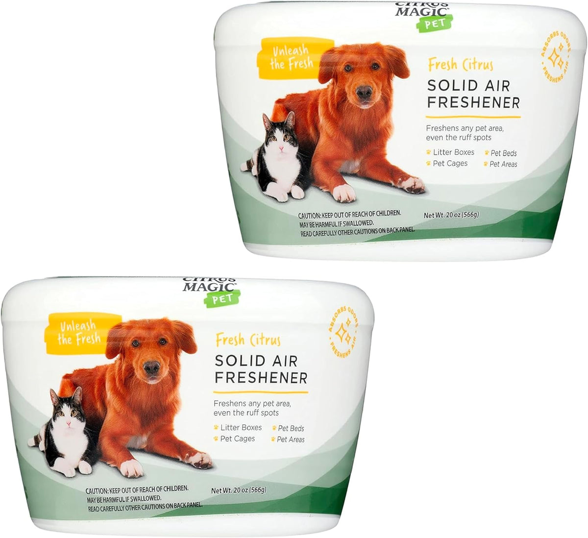 Citrus Magic Pet Odor Absorbing Solid Air Freshener for Home, Air Purifier, Fresh Citrus, Must have Pet Supplies, 8 Oz (Pack of 3) - Image 10
