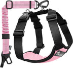 Large size Pawaboo dog car vest black