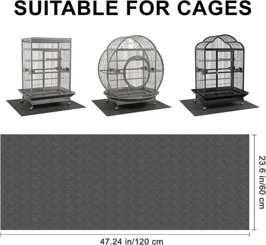 XX-Large black waterproof mat for dog kennels