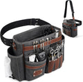 Arcfox barber bag front view showing canvas material