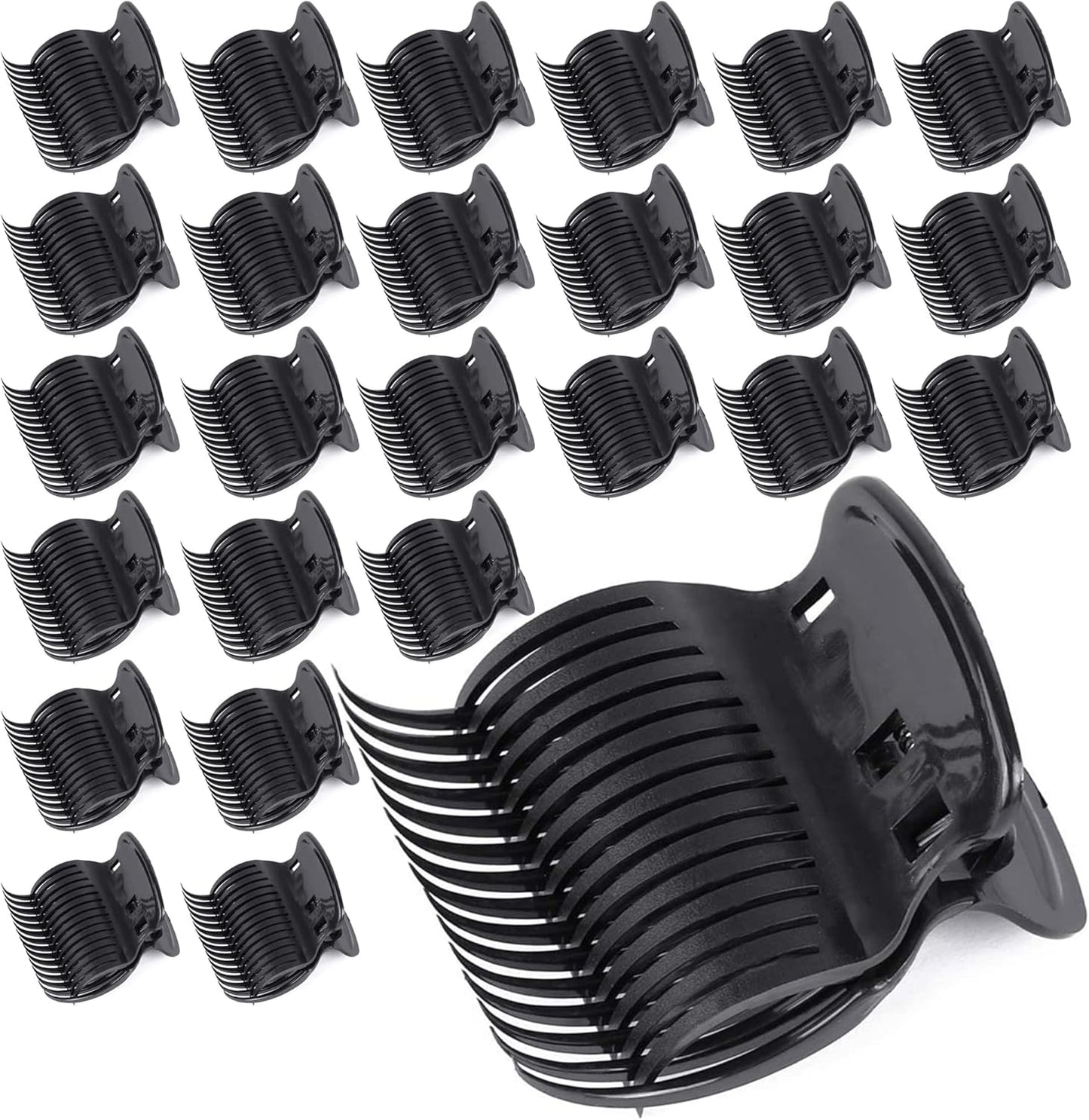 Tbestmax 24 hot roller clips front view showing professional salon hair curler claw replacement design