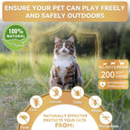WEALLIN cat flea and tick chews health supplement benefits chart