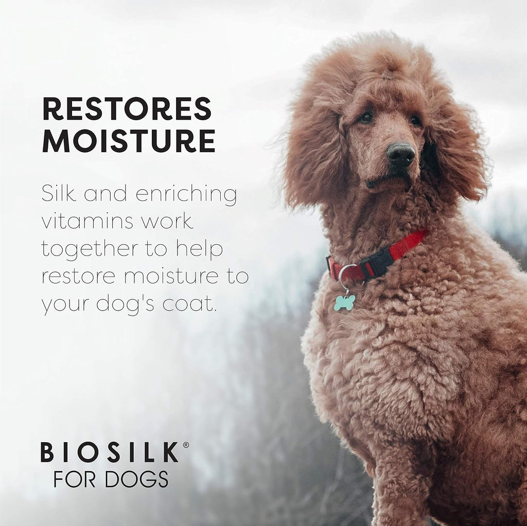BioSilk USA imported silk therapy pet conditioner for shiny fur