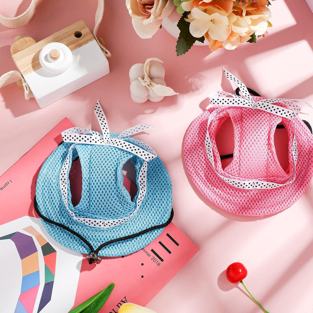 Frienda pet baseball cap showing ear hole design