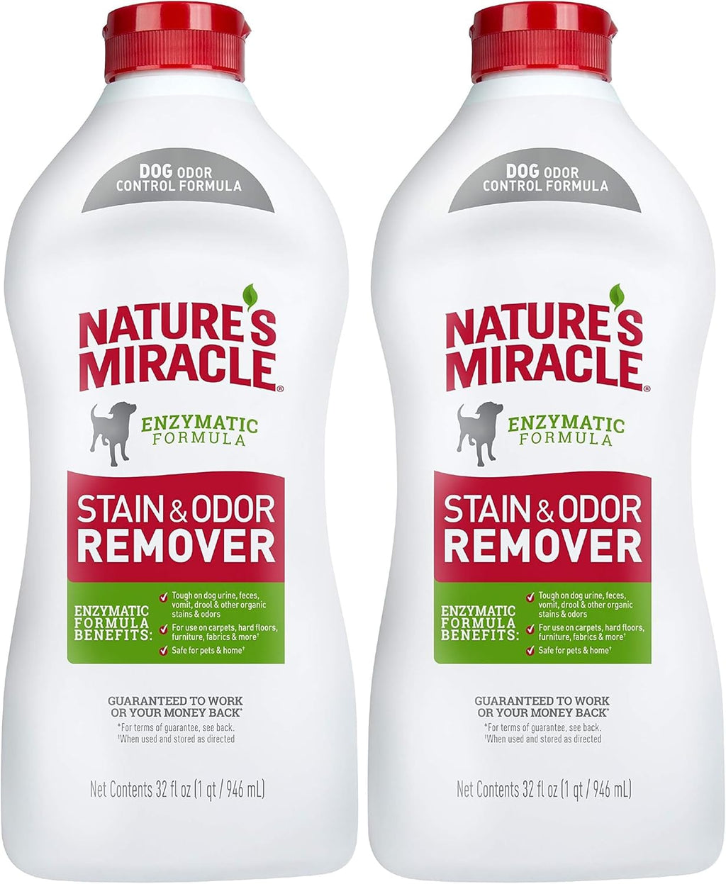 Nature's Miracle Stain and Odor Remover Dog 32 Ounces, Odor Control Formula, Pour - Image 11