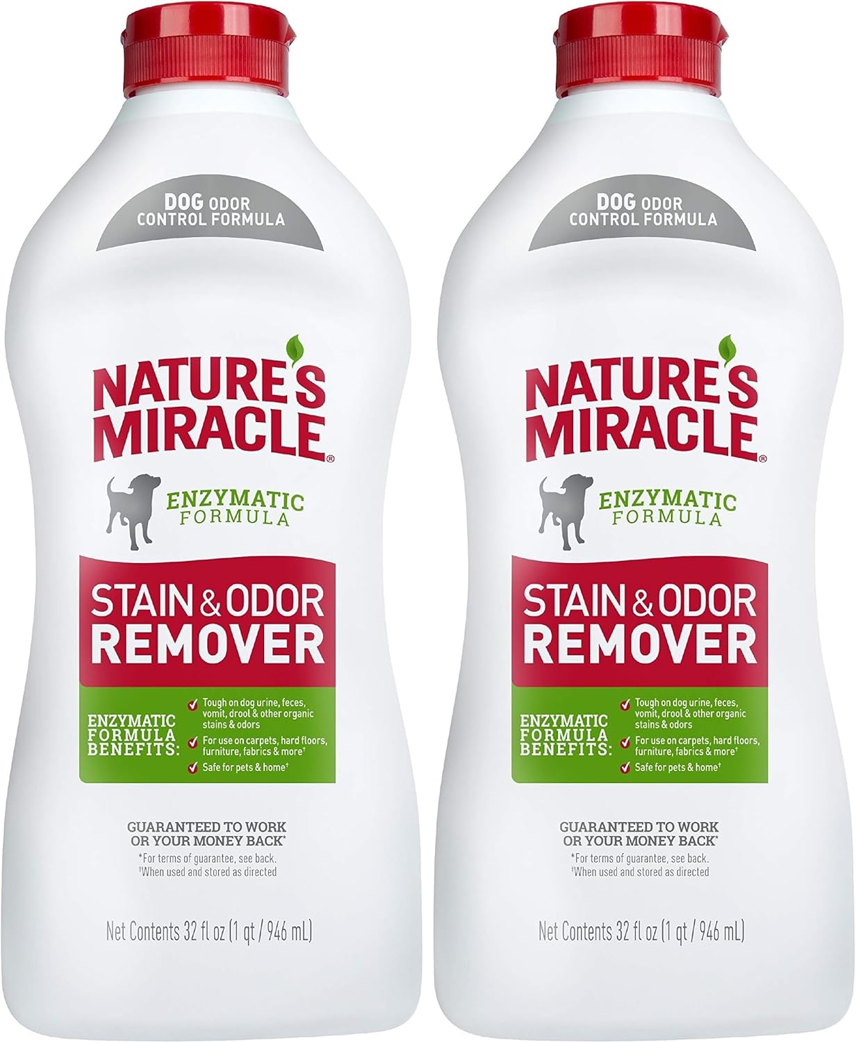 Nature's Miracle Stain and Odor Remover Dog 32 Ounces, Odor Control Formula, Pour - Image 11