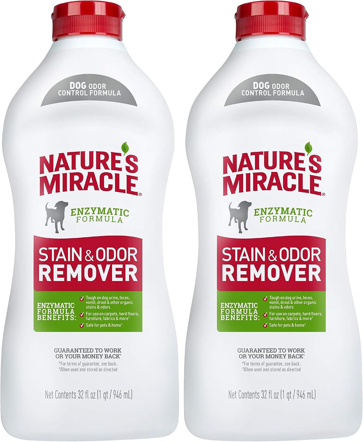 Nature's Miracle Stain and Odor Remover Dog 32 Ounces, Odor Control Formula, Pour - Image 11