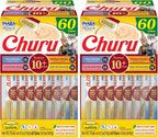 INABA Churu for Senior 10+, Creamy Lickable Cat Treats with Taurine, Vitamin E & C, 0.5 Ounces Each, 20 Tubes, Chicken Variety - Image 15