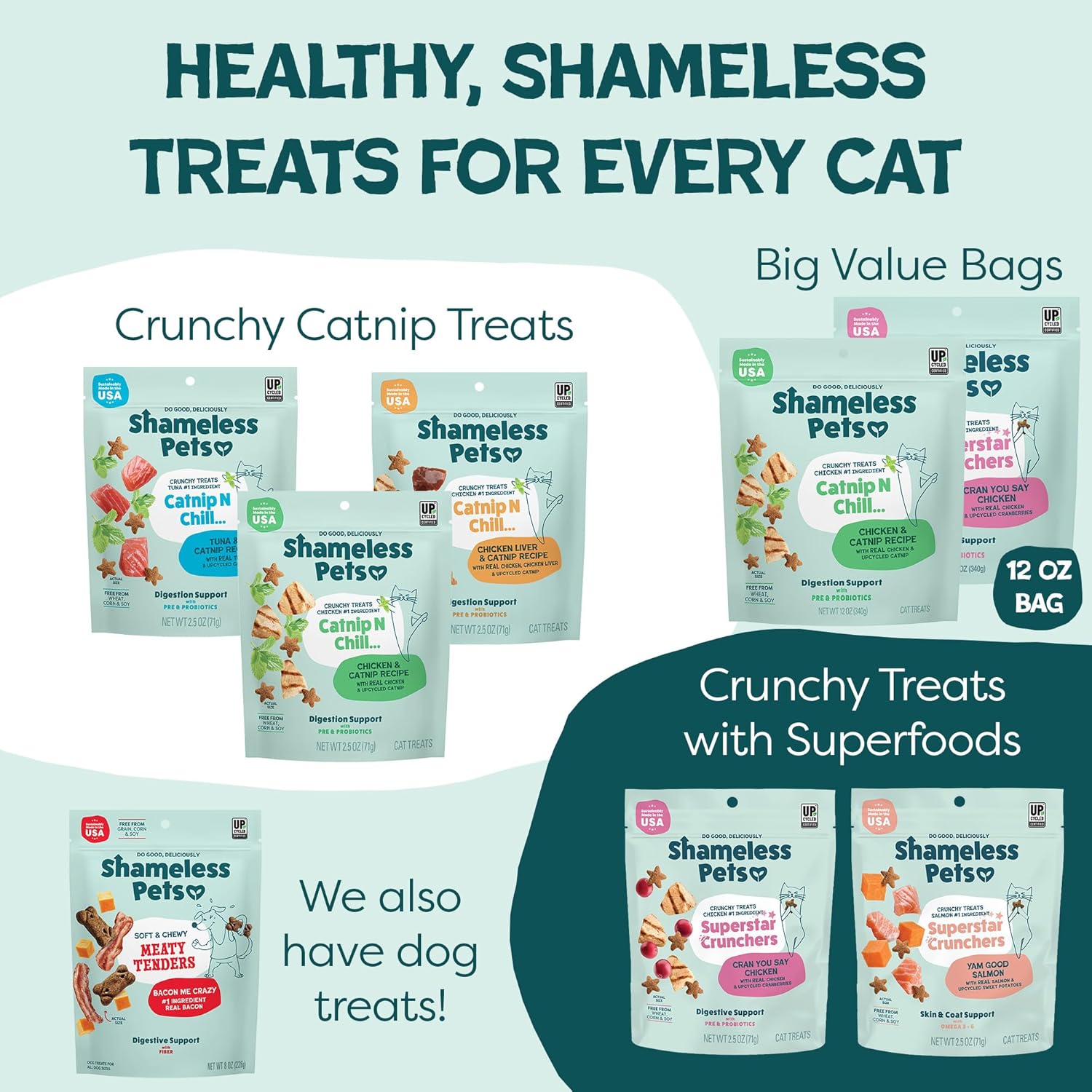 USA imported premium grain free kitten treats for sensitive stomachs