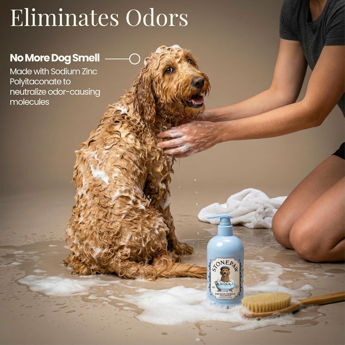 Authentic USA imported dog shampoo for sensitive pet skin