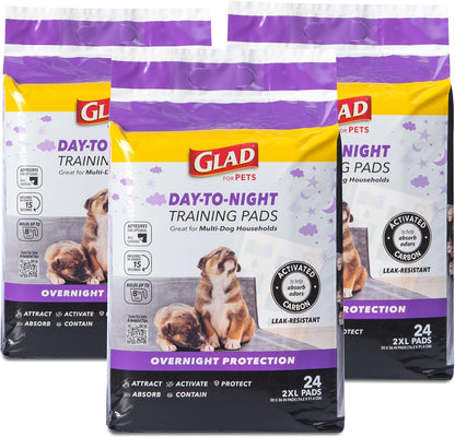 USA imported charcoal puppy training pads for clean indoor potty training