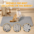Ondware cat litter mat twenty four by fifteen inches dimensions showcase
