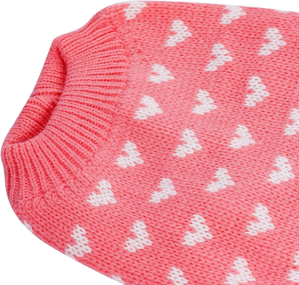 Dxhycc winter pet apparel pink sweater holiday outfit for small breeds