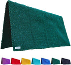 Majestic Ally Solid Color 34"x 36" Traditional Acrylic Saddle Blanket with Hemline Edges-3.7 lbs (Turquoise) - Image 9