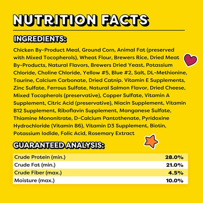 Sixteen ounce creepy catnip flavor crunchy pet treats