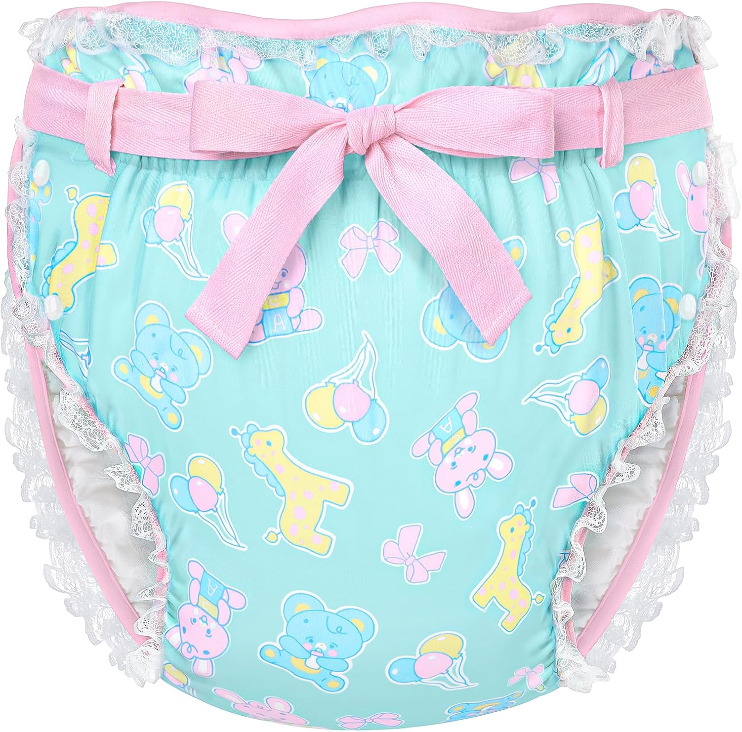 Littleforbig Silky Adult Omutsu Diaper Wrap Cover front view