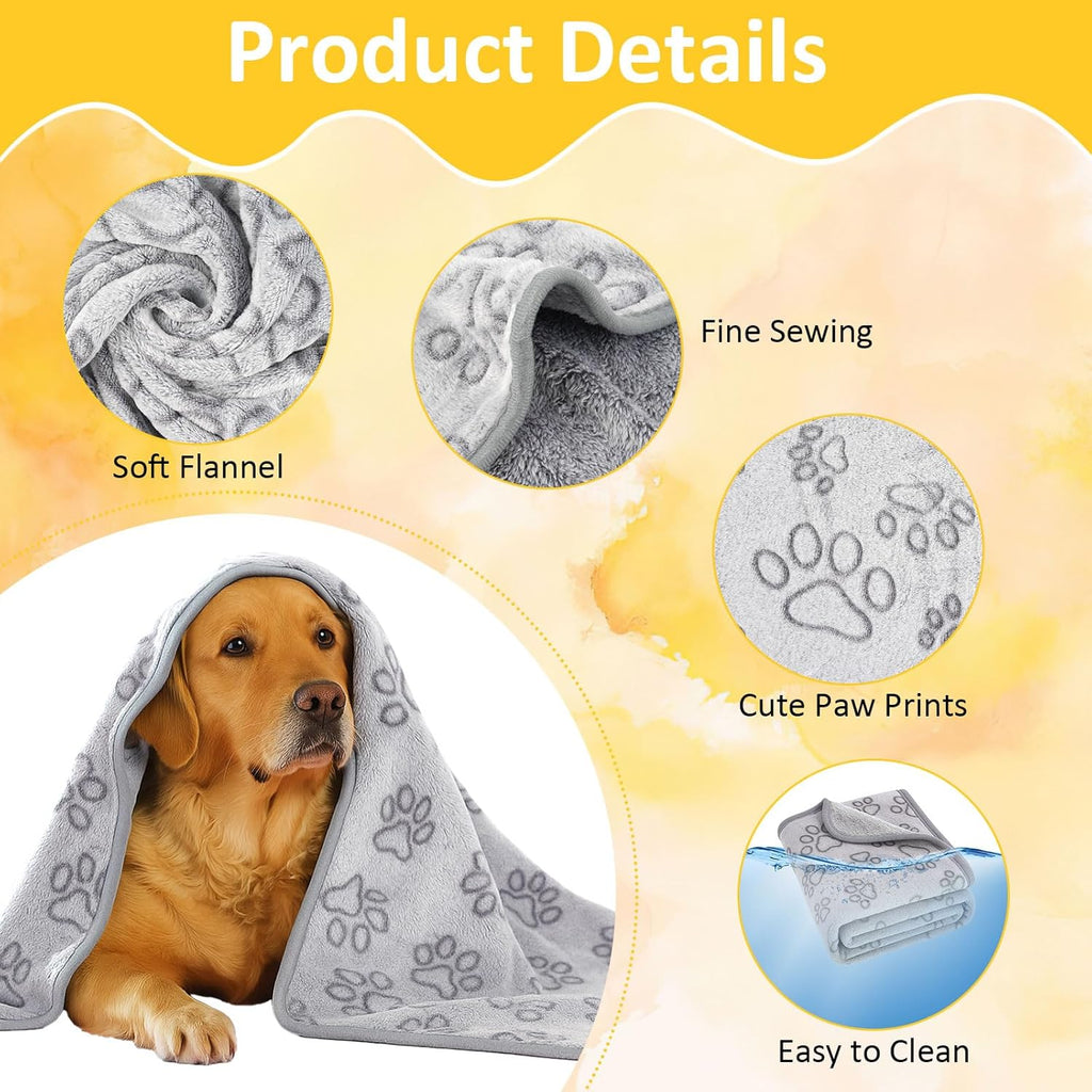 PEASUG furniture protecting cat throw blanket draped over a bed