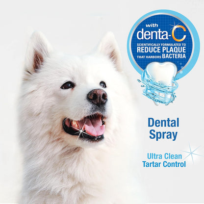 Nylabone dental spray for tartar removal in dogs