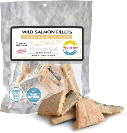 Fresh Is Best Silverside Minnows Freeze Dried Dog Treats - Raw Freeze Dried Cat Treats in Resealable Zipper Bag - High-Protein Minnows for Cats and Dogs - Made in the USA - Image 11
