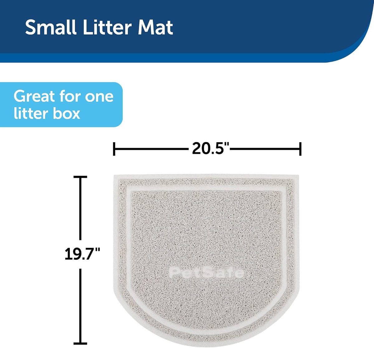 PetSafe cat litter mat demonstrating litter capture performance