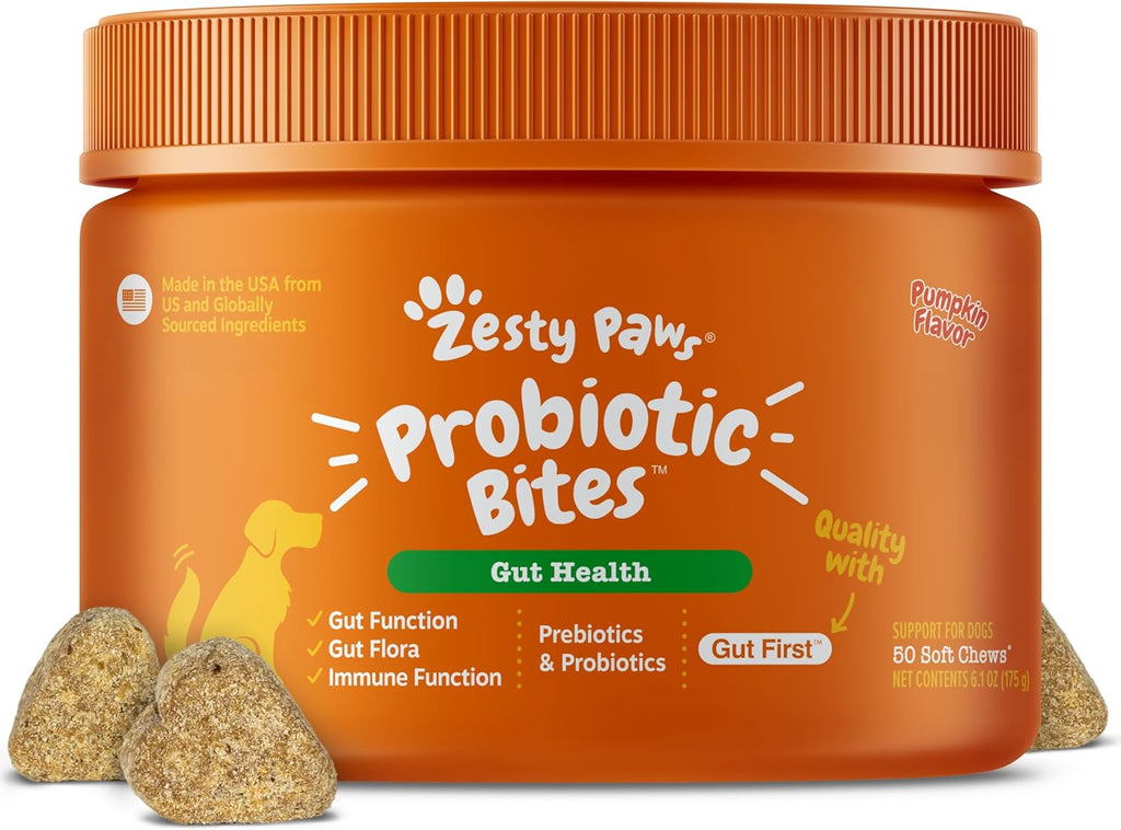 Zesty Paws Probiotic Bites for Cats - Gut Flora & Immune System Support - Cat Supplement with DE111 Bacillus subtilis - Pet Soft Chews with Probiotics & Prebiotics for Digestive Health - 60 Count - Image 13