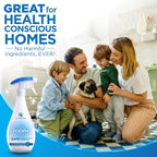 Close up of Pooph molecular odor eliminator 32 fluid ounce packaging