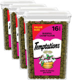 Temptations Cat Treats, Classic Crunchy and Soft Cat Treats, Blissful Catnip Flavor, Catnip Treats, 16 oz. Tub - Image 14