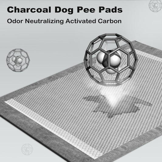 Mizok puppy training pads forty count packaging box displaying premium USA pet supplies.