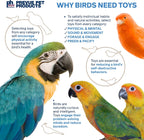 Prevue Pet Products Naturals Preen & Pacify Woodland Harvest Bird Toy - Image 6