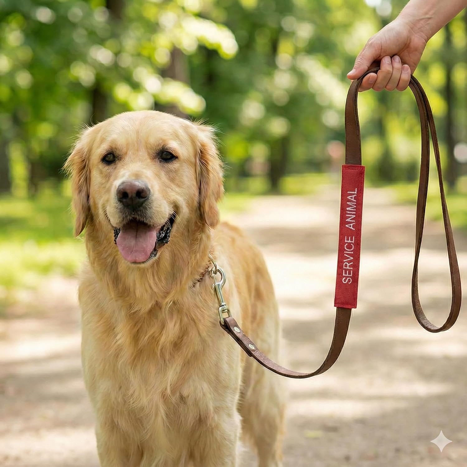 All Access Canine leash sleeve with hook and loop detail